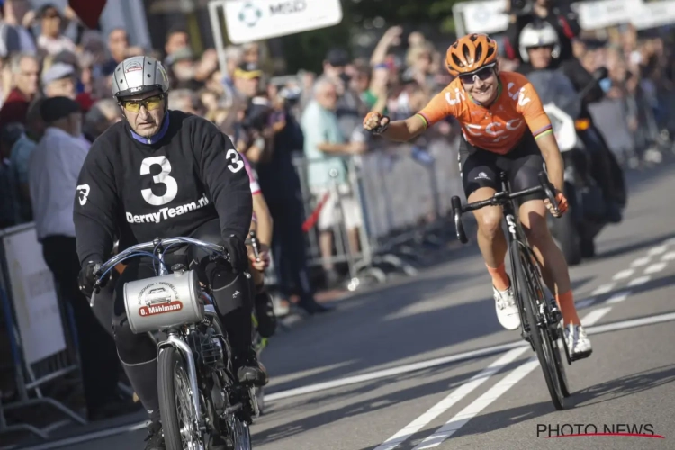 Marianne Vos en andere Nederlandse toprensters kleuren criterium in Boxmeer