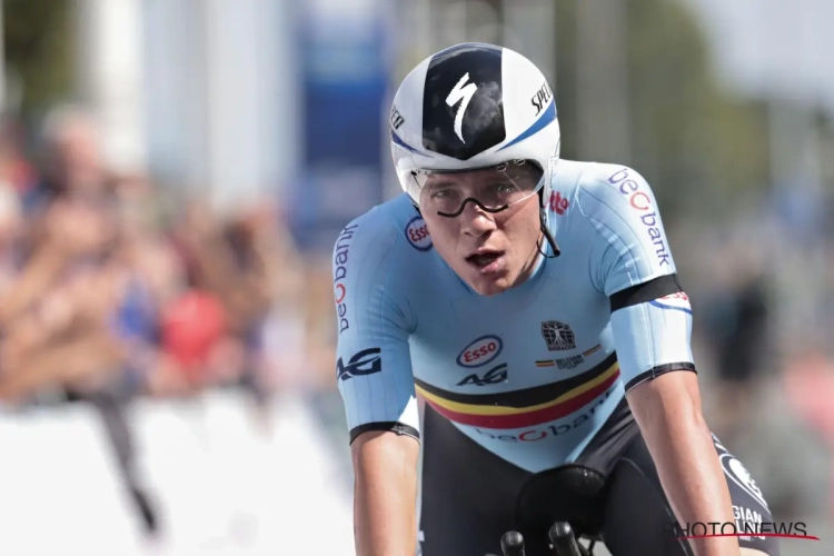 Voor Bjorg! Evenepoel kroont zich tot Europees Kampioen tijdrijden en barst in tranen uit