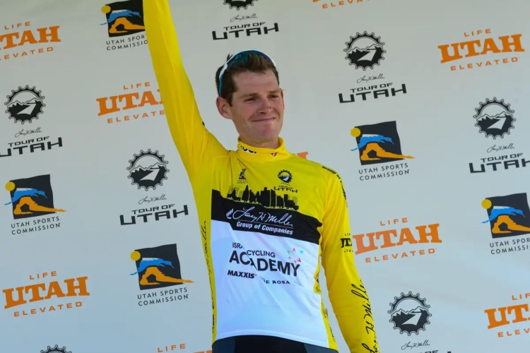 Ben Hermans gaat als leider slotetappe van Tour of Utah in, Australiër pikt ritzege mee