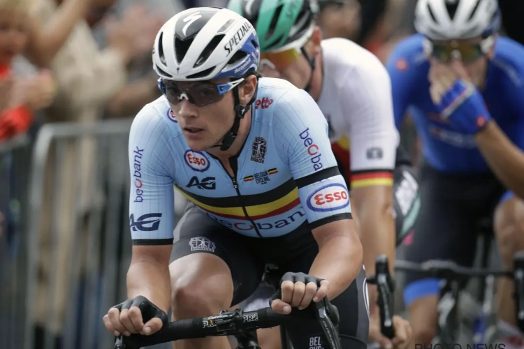 Yves Lampaert zegt duidelijk wat het WK wielrennen voor hem betekend heeft: "Felicitaties aan Wout van Aert"