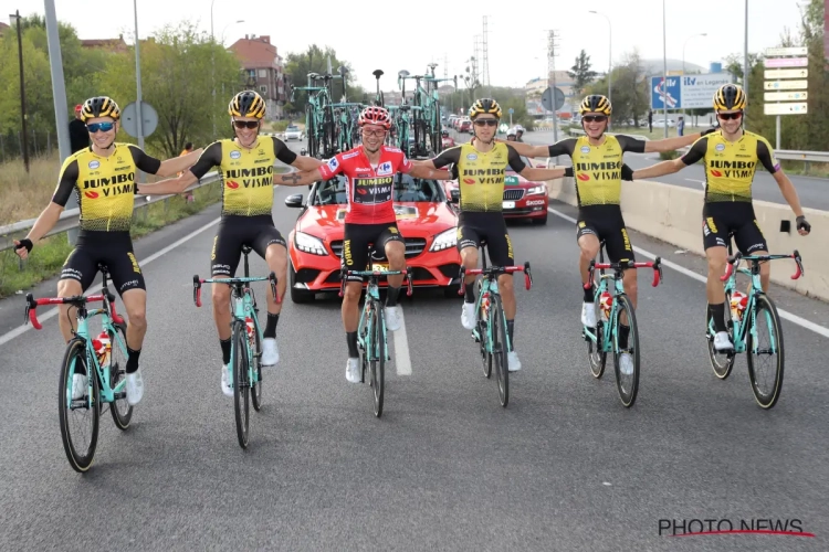 Opperbeste sfeer in Vuelta: traktaties met bier van Roglic én een huwelijksaanzoek