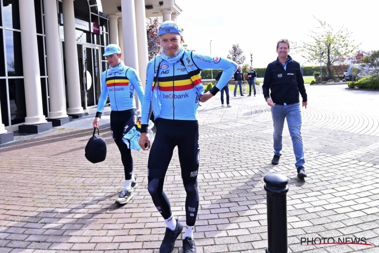 Belgen voor wegrit nemen zelfde vlucht en plannen woensdag belangrijke training