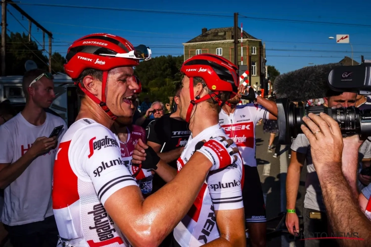 Stuyven en Theuns beschrijven de wereldkampioen: "Je weet wat je aan hem hebt" en "Zeer veel zelfvertrouwen"