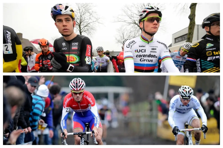 Wat als... Van der Poel en Iserbyt het nog eens tegen Van Aert, Stybar en Boom zouden kunnen opnemen?