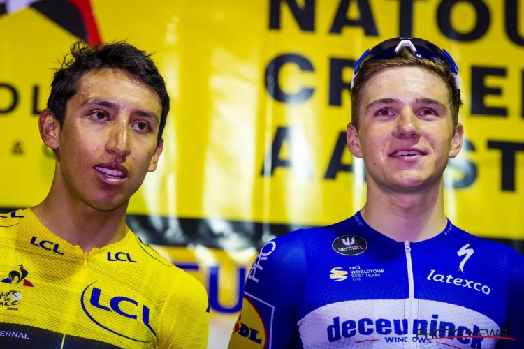 Egan Bernal beschrijft straffe prestaties Evenepoel op geheel eigen wijze: "Remco doorbreekt paradigma's"