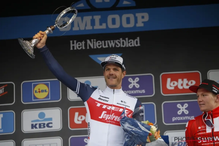 Jasper Stuyven verkent woensdag met Trek-Segafredo parcours van Omloop