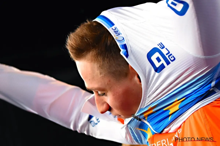 Mathieu van der Poel kan zijn titel in het mountainbike in mei niet verdedigen