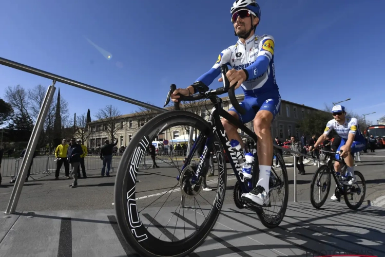 Alaphilippe verkent voor de eerste keer parcours Ronde van Vlaanderen