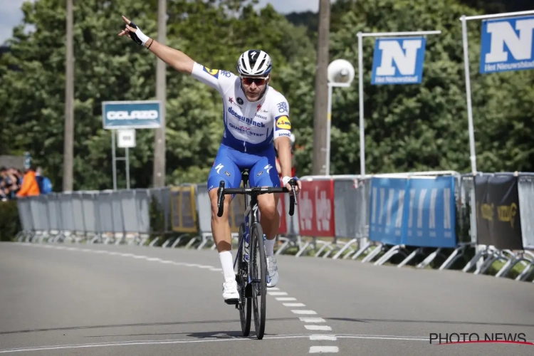 Fransman van Deceuninck-Quick-Step haalt het in de Druivenkoers, van der Poel moet tevreden zijn met de derde plaats