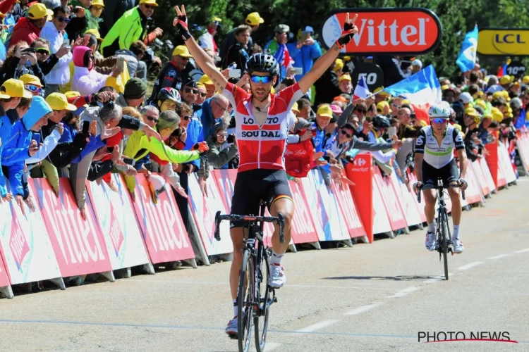 Vier jaar geleden waanzinnige taferelen op 'quatorze juillet': De Gendt wint op Ventoux en Froome zet het op een loopje