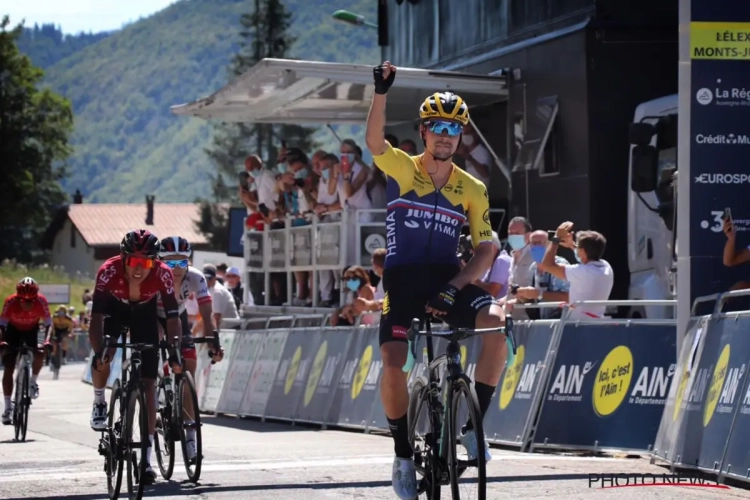 Primoz Roglic geniet met volle teugen van overwinning (en tikje aan Ineos en Bernal): "Een geweldige teamprestatie"