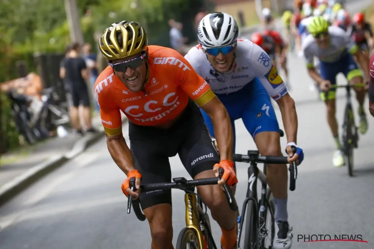 Poging van Van Avermaet strandt op paar honderden meters: "Groot verschil tussen gegrepen worden of rit winnen"