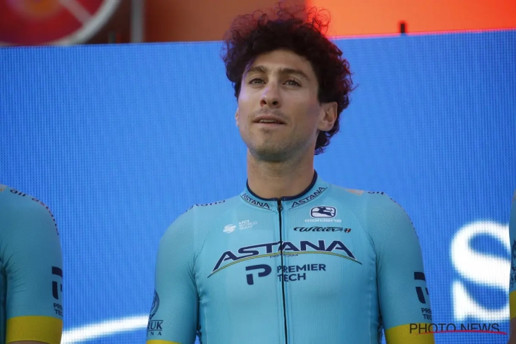 Italiaan van Astana eert Marco Pantani in de naar hem genoemde Memorial