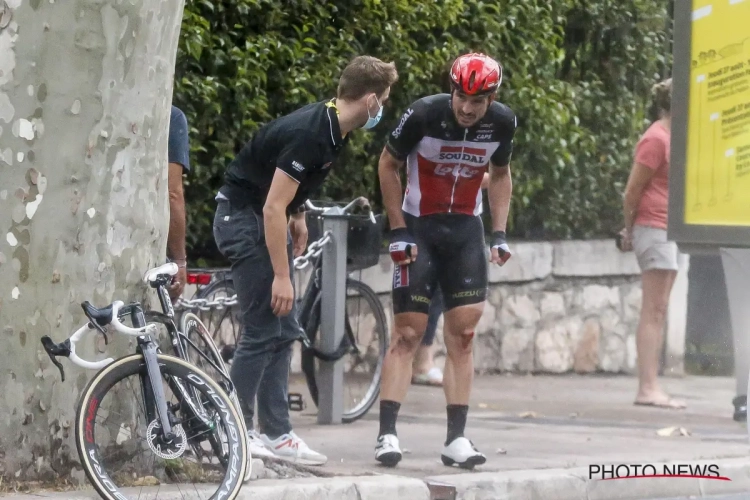 Degenkolb laat zich ondanks pijn en vroege exit uit de Tour niet kennen: "Voor gezondheid beter om naar huis te gaan"