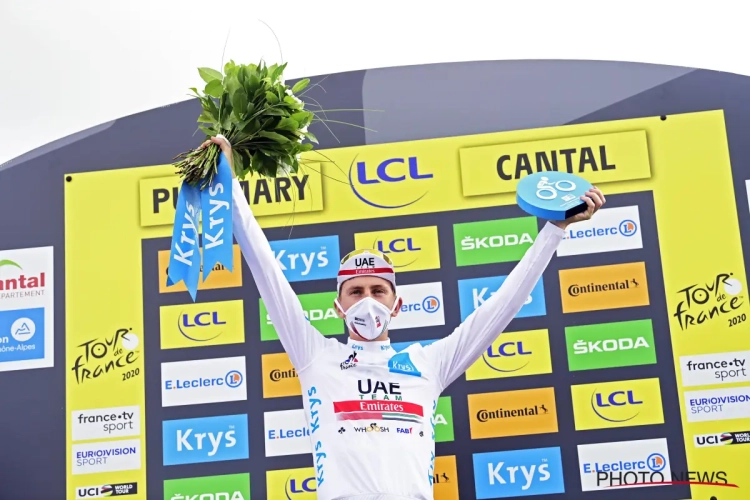 Pogacar de beste op de Grand Colombier, Bernal verliest zeven minuten dankzij van Aert