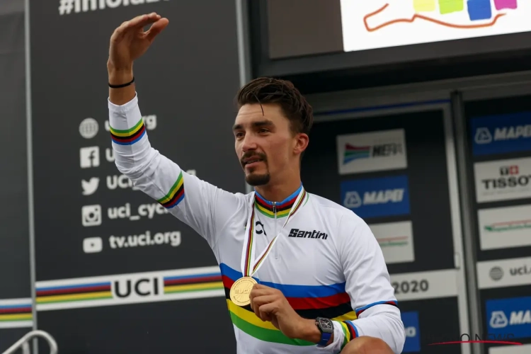 📷 Julian Alaphilippe en Greg Van Avermaet verkennen de route van de Ronde van Vlaanderen al eens