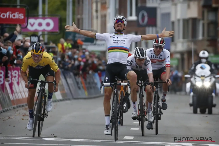 🎥 Te vroeg juichen in de koers: Wout Van Aert was zeker niet de 1e