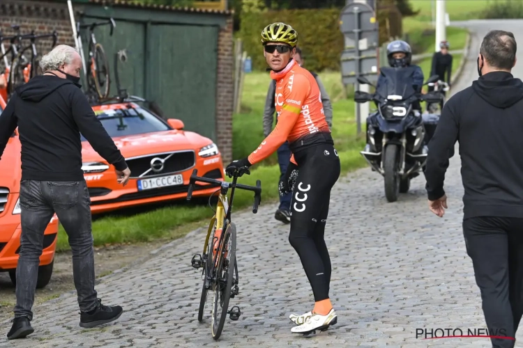 CCC moet het door afwezigheid Van Avermaet over andere boog gooien: "Zelfs tijdens verkenning kreeg ik pijn"