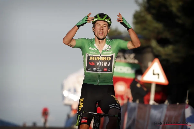 Primoz Roglic slaat opnieuw toe en heeft derde ritzege beet in deze Vuelta 