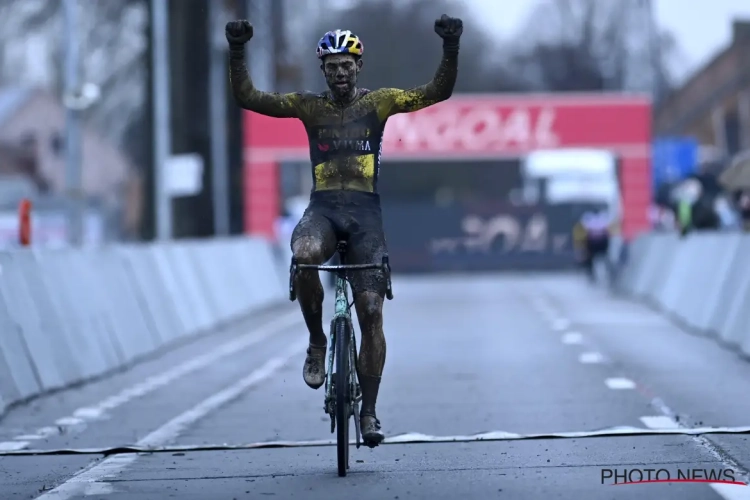 Wout Van Aert grijpt ook macht in wereldbekerstand, heeft dat ook gevolgen voor slotcross in Overijse? "Met zijn kwaliteiten kan het op halve kracht"