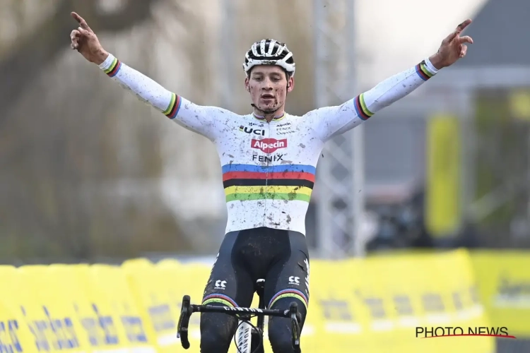 Mathieu van der Poel niet helemaal tevreden na overwinning: "Het is nog niet wat het volgende week moet zijn op het WK"