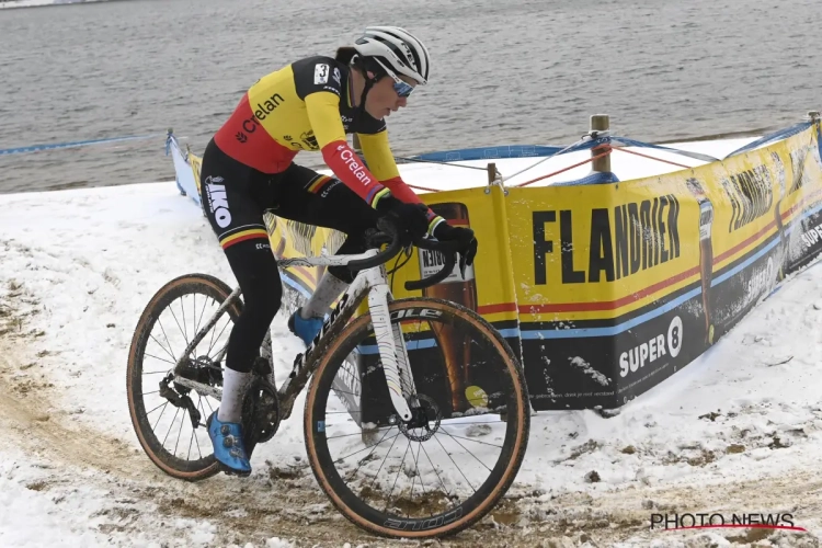 Sanne Cant valt na een sterke cross in de sneeuw alsnog naast podium, Alvarado klopt Brand in de sprint in Lille