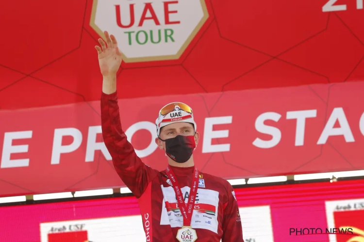 Tadej Pogacar tekent een gigantische contractverlenging bij UAE Team Emirates