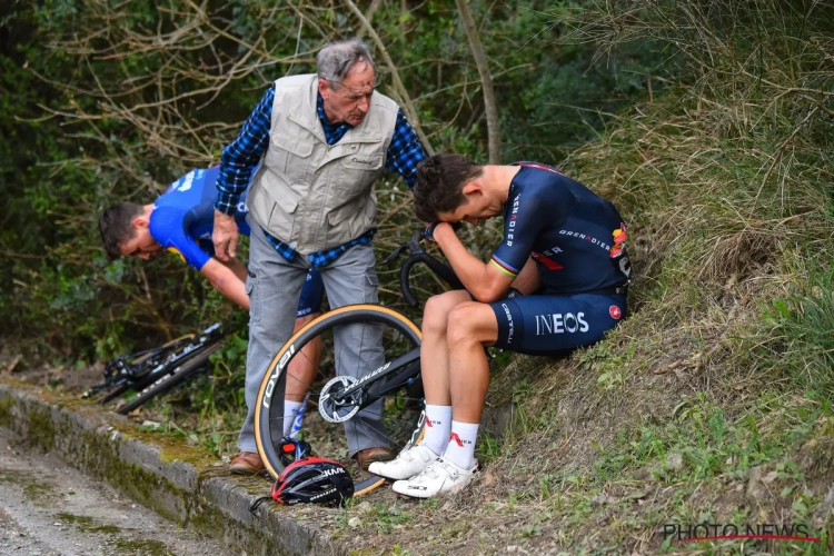 Deceuninck-Quick.Step en Ineos delen in de klappen bij valpartijen in Trofeo Laigueglia: "Hopelijk niets gebroken"