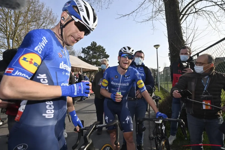 'Beste lead-out ter wereld' deed het weer voor Deceuninck-Quick.Step: "Ik geniet van alle mooie woorden"