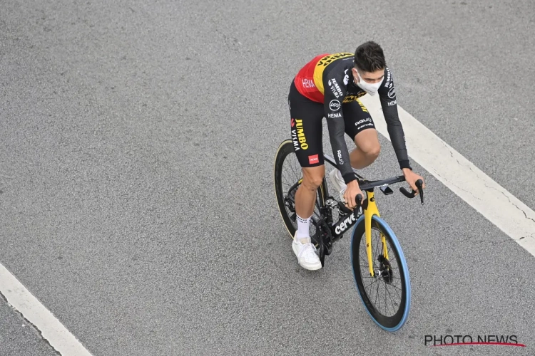 Ook 'The Day After' was genieten voor Van Aert: "Ik voelde me populaire jongen, veel Belgen langs kant van parcours"