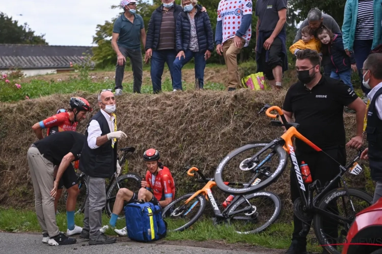 Crash in de Tour breekt Haig zuur op en hij moet forfait geven voor de OS: "Veel erger dan eerst gedacht"