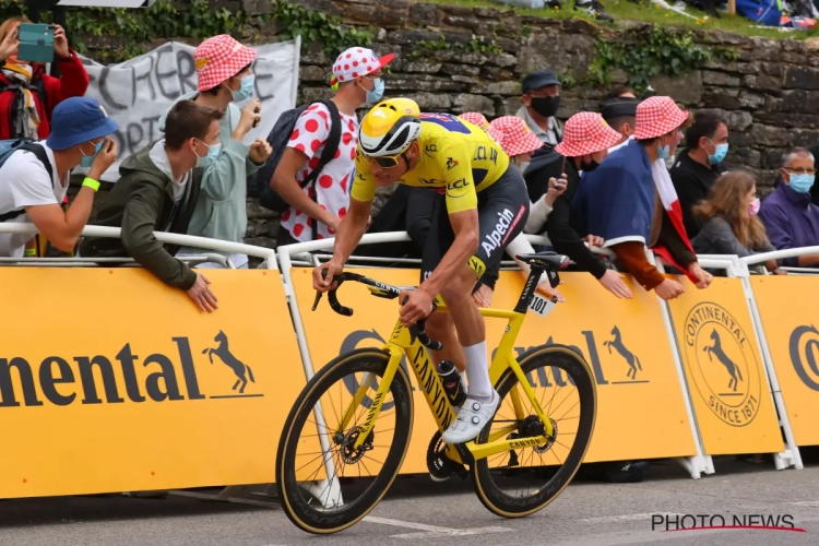 Mathieu van der Poel werkt in gele trui voor Merlier: "We kunnen al zeggen dat we een geweldige Tour rijden"