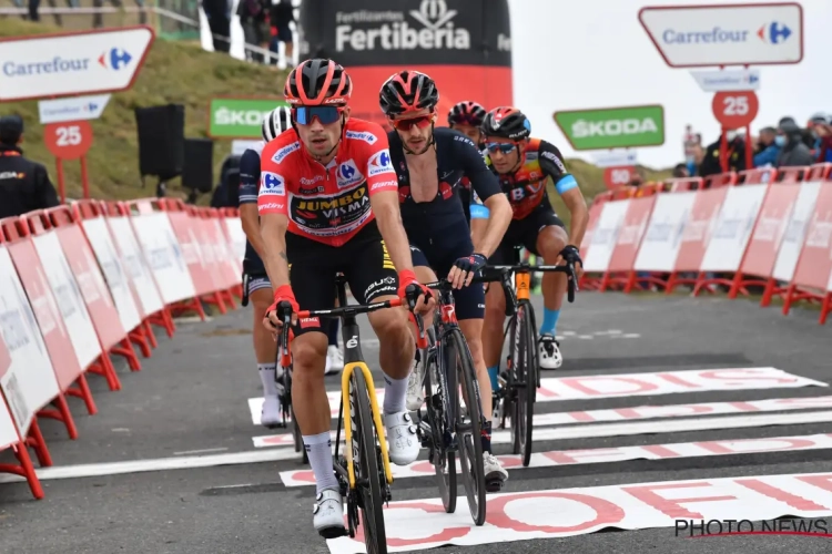 Primoz Roglic is klaar voor de gevaarlijke finale van vandaag in de Vuelta: "Het is een lastige afdaling richting de finish"