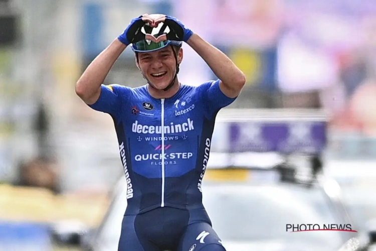 Evenepoel geeft na overwinning pluim aan organisatie voor herstart: "Denk dat ik stilletjes aan terug aan het komen ben"