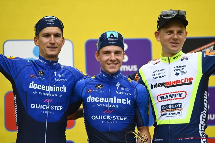 Honoré zorgde mee voor de kers op de taart voor Deceuninck-Quick.Step: "Geweldige rit van Remco Evenepoel"