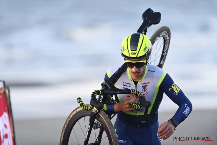 Quinten Hermans duikt deze week een eerste keer het veld in Kermiscross Ardooie