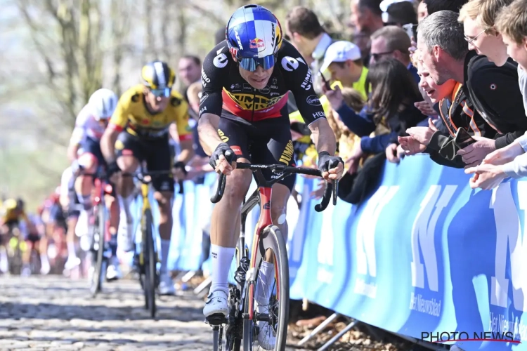 Noodlot slaat toe bij Jumbo-Visma: 'Deelname van Wout van Aert aan Ronde van Vlaanderen onwaarschijnlijk'