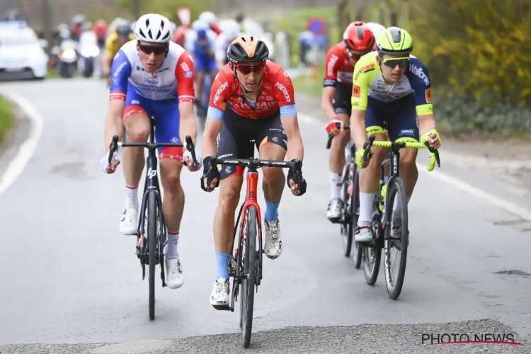 Dylan Teuns zowaar beste Belg in de Ronde: "Beetje triest dat ik vlucht met Van der Poel en Pogačar miste"