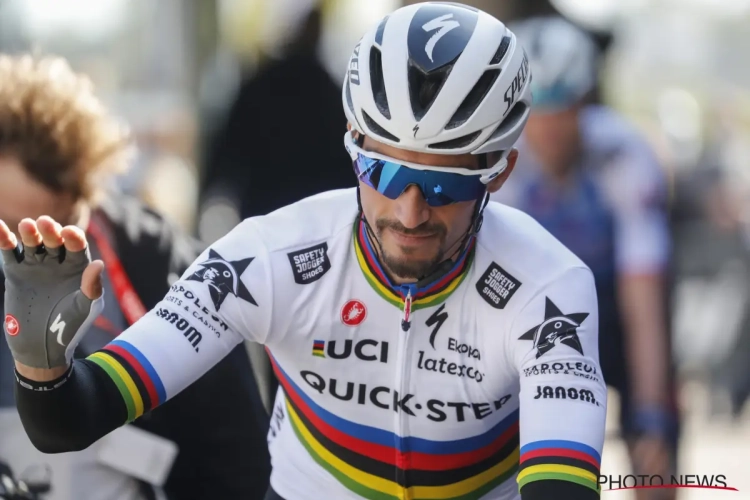 Julian Alaphilippe roept QuickStep-Alpha Vinyl op om (ploeg)maat nieuw contract te geven