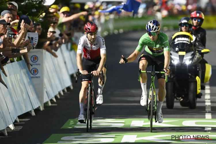 Wout van Aert ging ook een dag voor de rustdag nog in de aanval: "Niet mijn bedoeling om in de vlucht te zitten"