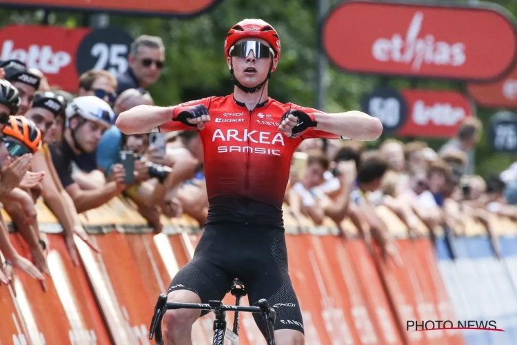 Verrassing van formaat: Fransman van Arkéa-Samsic volgt Remco Evenepoel op als winnaar van Druivenkoers