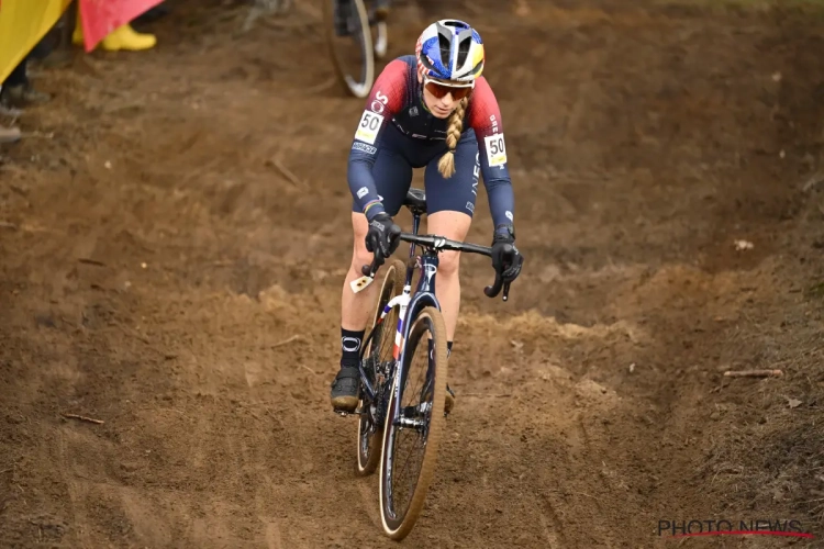 Ook Ferrand-Prévot rijdt door in Gavere opgelopen blessure geen crossen meer en past dus voor WK veldrijden