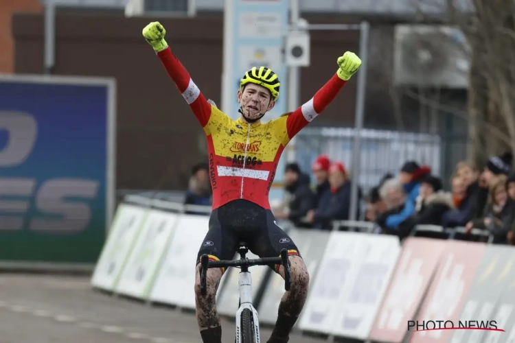 Provinciaal kampioen is ook Belgisch kampioen: Seppe Sprangers is de beste bij de eerstejaarsnieuwelingen