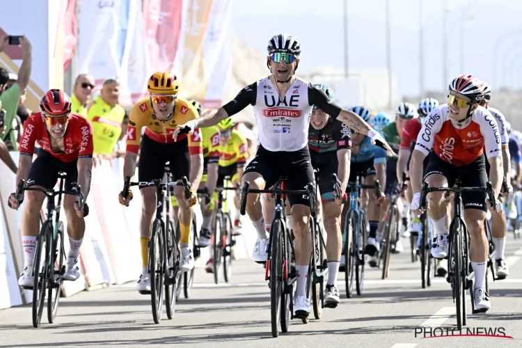 Diego Ulissi pakt in de Ronde van Oman zijn 1e zege van het seizoen