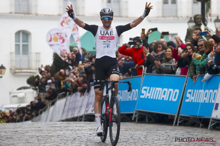 Tim Wellens boekt in de Ruta del Sol zijn 1e zege voor UAE: "Een perfecte dag"