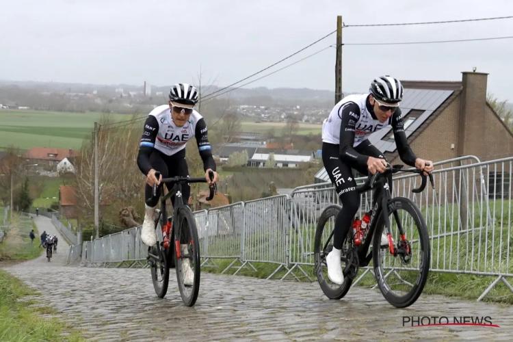 De generale repetitie voor zondag?: Tadej Pogacar trekt door op de sleutelpunten van de Ronde van Vlaanderen