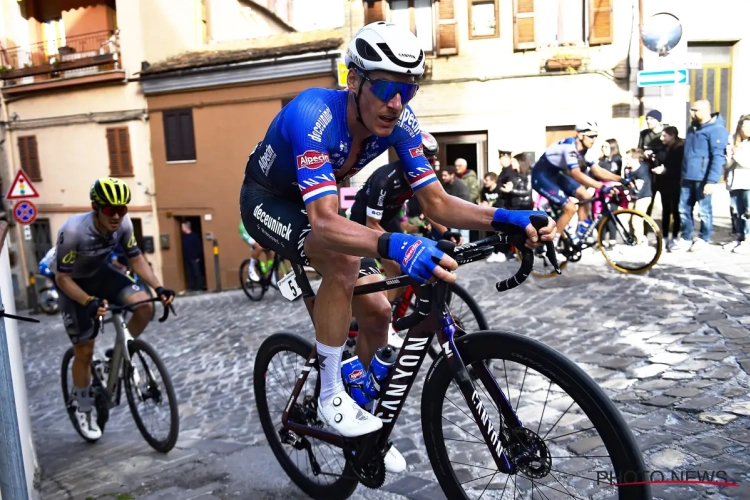 Nog een opgave in de Giro: Alpecin-Deceuninck verliest een belangrijke pion