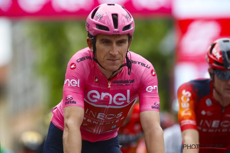 Roze trui Geraint Thomas niet op zijn gemak in de Giro: "Ik vreesde voor mijn leven"