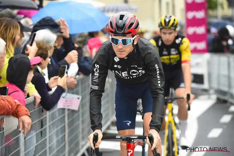 Geraint Thomas is niet te spreken na zijn "gele kaart" in de Giro: "Come on"