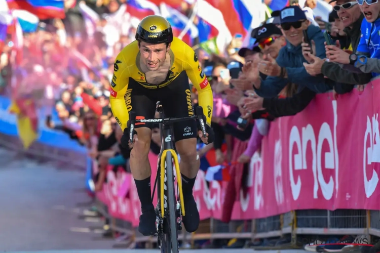 🎥 Het moment waarop Primoz Roglic bijna nog de Giro verloor: "Nooit in paniek geslagen"